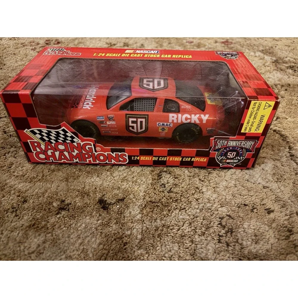 Racing Champions 1:24 NASCAR 50th Anniversary 1998 #50 Ricky Rudd NIB